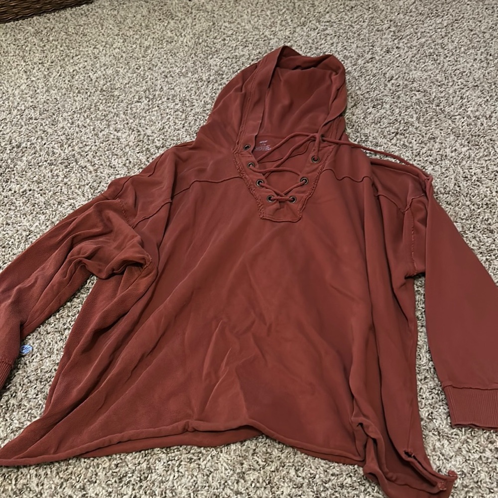 Aerie sweatshirt lace up